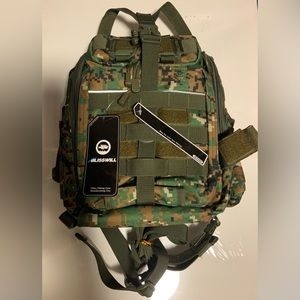 Blisswill Fishing Backpack w/Rod Holder, etc.